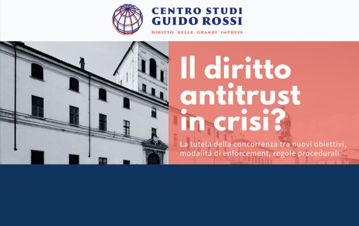 Diritto antitrust in crisi 15marzo