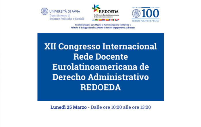 Banner_XII Congresso Internacional Eurolatinoamericana de Derecho Administrativo REDOEDA